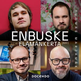 Enbuske – Elämänkerta [sic] — kirjan kansikuva